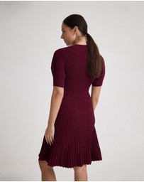Oxford - Florence Knitted Pleat Dress