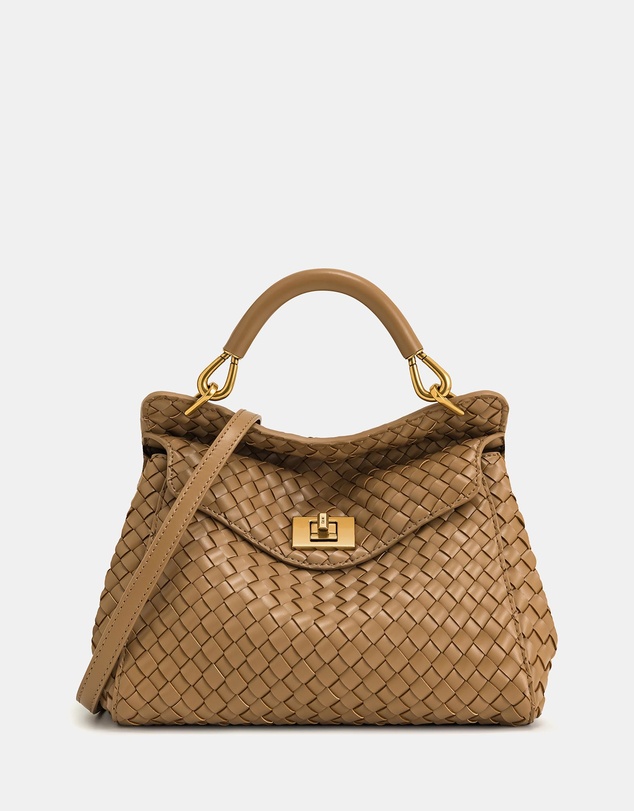 JW PEI - Lucia Classic Top Handle Woven Bag