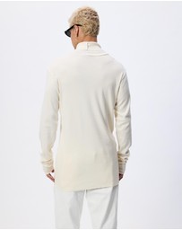 Surrounded By Ghosts - The Atacamite Slim Rib Knit Turtle Neck T-Shirt
