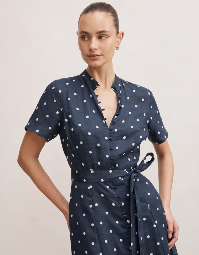 Forever New - Therese Short Sleeves Midi Dress