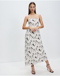 Third Form - Lip Service Bias Maxi Slip Dress