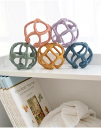 Playground - Silicone Teething Ball - Steel Blue