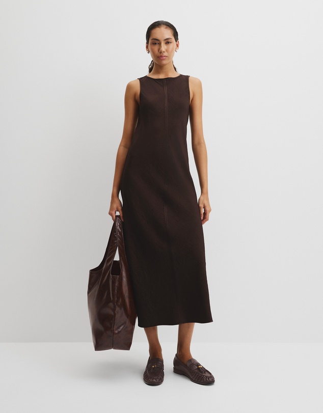 Country Road - Boat Neck Bias Dress