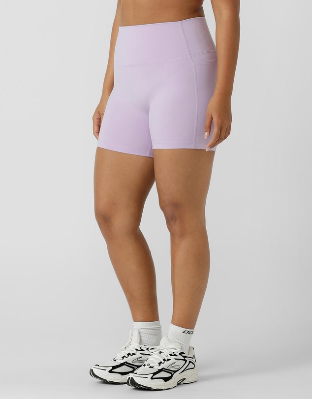 Lorna Jane - Hi-Fold No Ride 2 Phone Pocket 10cm Bike Shorts