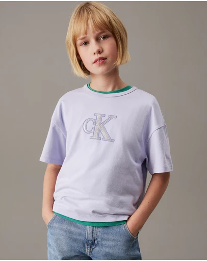 Calvin Klein Jeans - Girls Boxy Logo T-Shirt