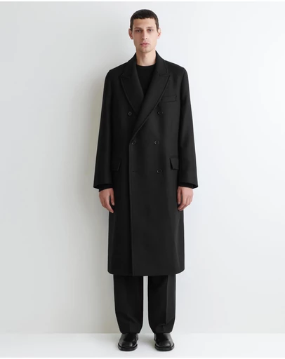 COS - Double-Breasted Wool Long Coat
