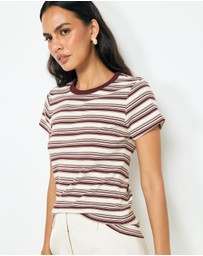 AERE - Stripe T-Shirt