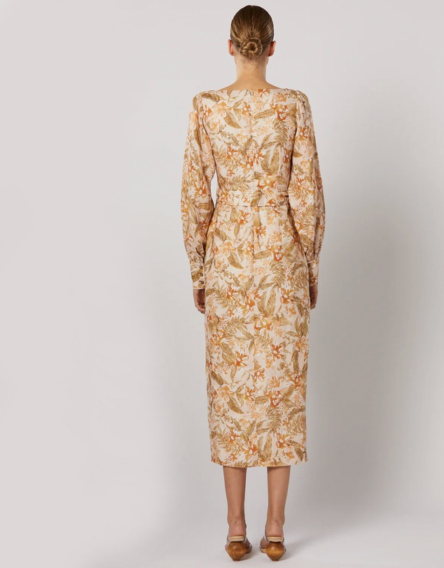 Winona - Brea Long Sleeve Midi Dress