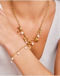 Zoe Olivia - Waterproof Luna Cultured Freshwater Pearl Bracelet