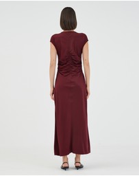 Third Form - Allure Gathered Tee Dress