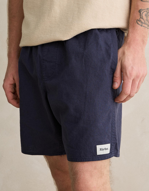 Rhythm - Classic Linen Jam Shorts - ICONIC EXLCUSIVE