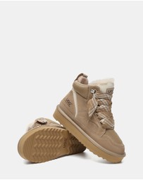 EVERAU - Australian Shepherd Ugg Samir Cow Suede Upper UGG Boots