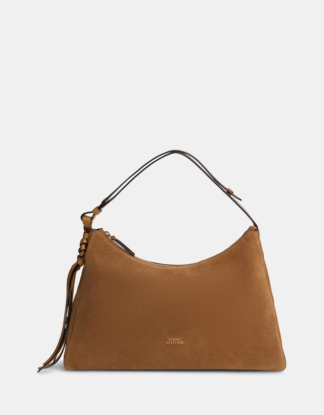 Tommy Hilfiger - Statement Suede Shoulder Bag