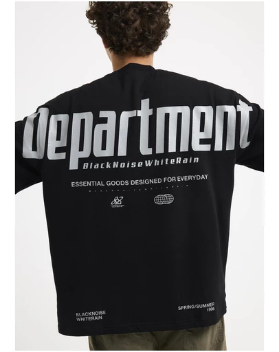 Black Noise White Rain - Department T-Shirt