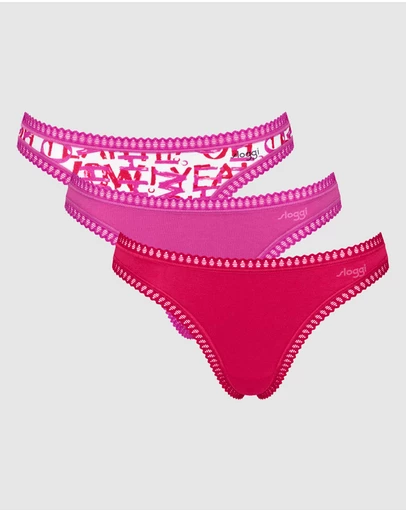 Sloggi - Sloggi Go Crush String 3 Pack