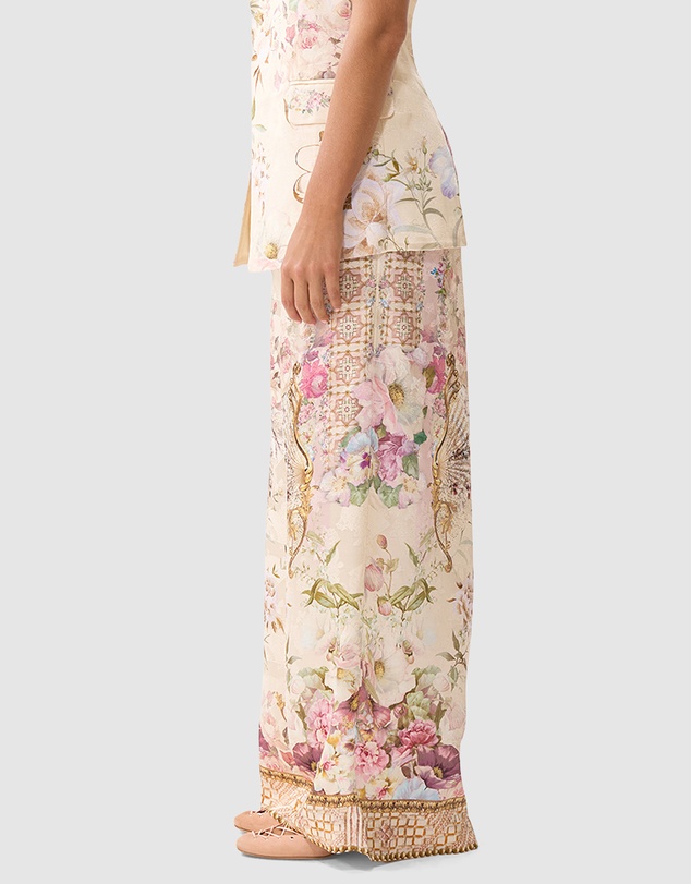 Camilla - Wide Leg Waisted Pants