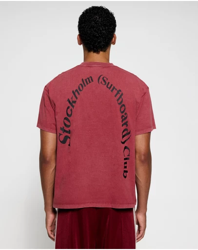 Stockholm Surfboard Club - Box Tee Back Logo
