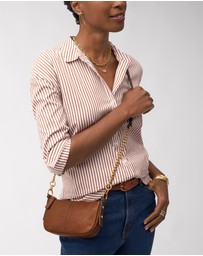 Fossil - Jolie Brown Mini Crossbody Bag