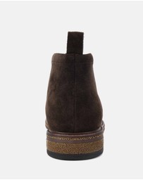 Wild Rhino - Zedi Dark Brown Suede