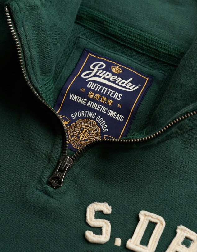Superdry - Vintage Athletic Half Zip