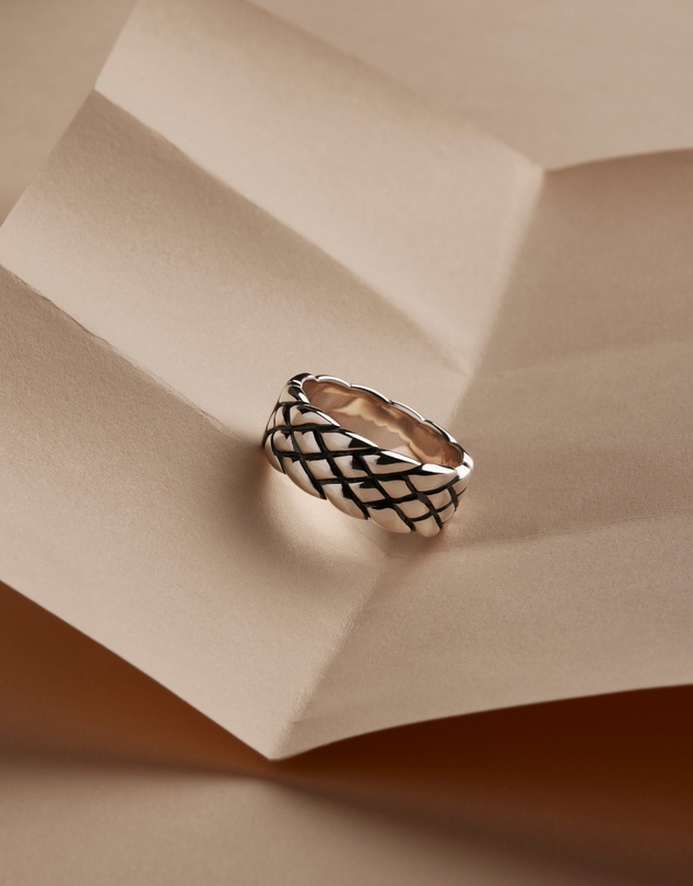 Najo - Ophidian Men's Silver Ring