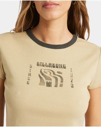 Billabong - Womens Let It Go Now T-Shirt