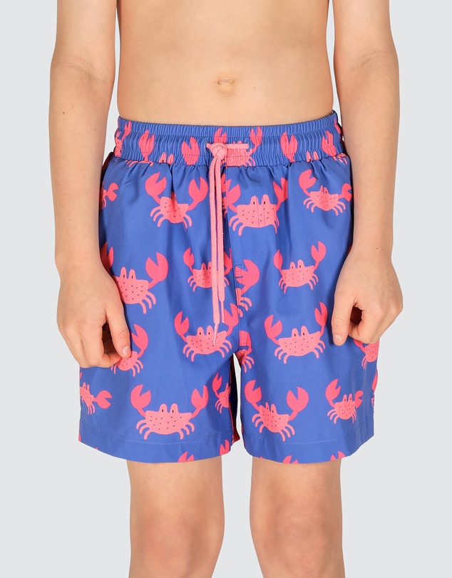 Skwosh - Mr Pinchy Boys Eco Swim Shorts in Blue