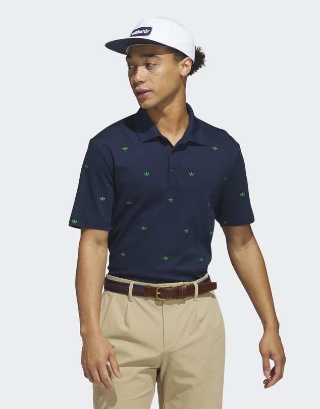adidas Originals - Originals Printed Trefoil Polo Shirt Mens