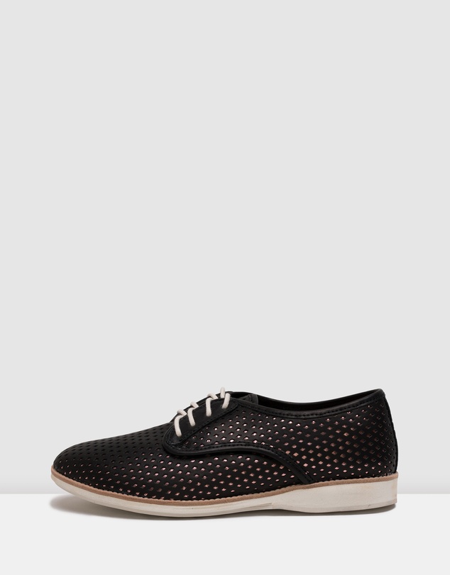 Rollie - Derby Punch Overlay Shoe