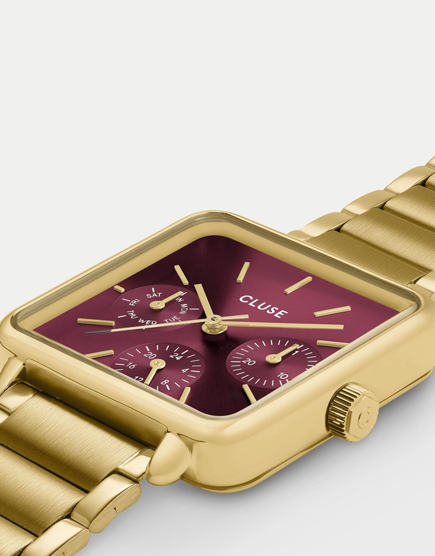 Cluse - La Tetragone Multifunction Watch & Bracelet Gift Set