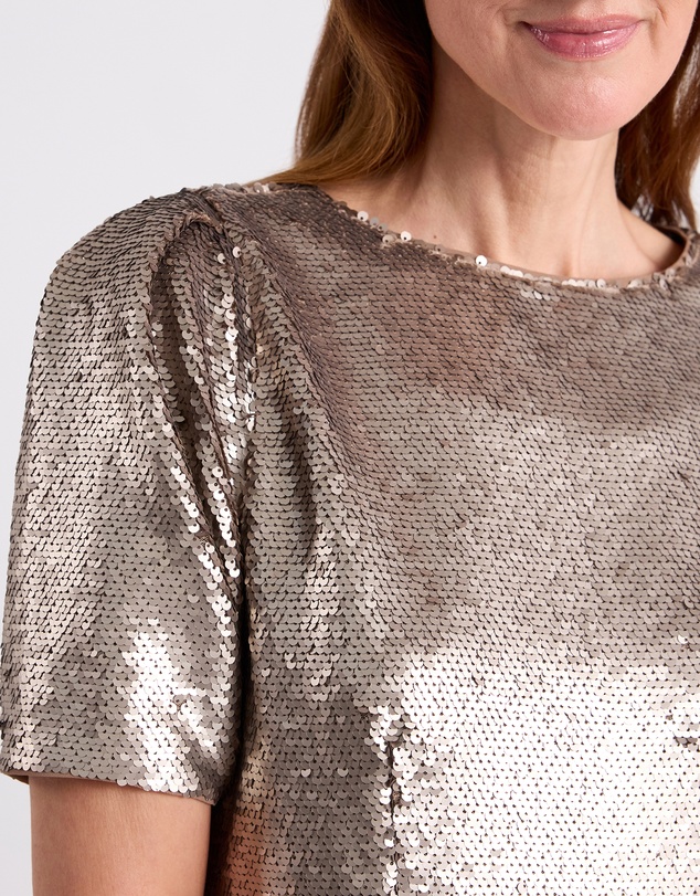 David Lawrence - Inez Sequin Top