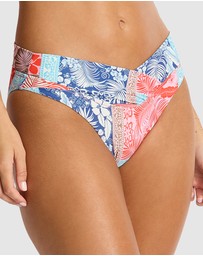 Sea Level Australia - Coco Island V Front Mid Pant