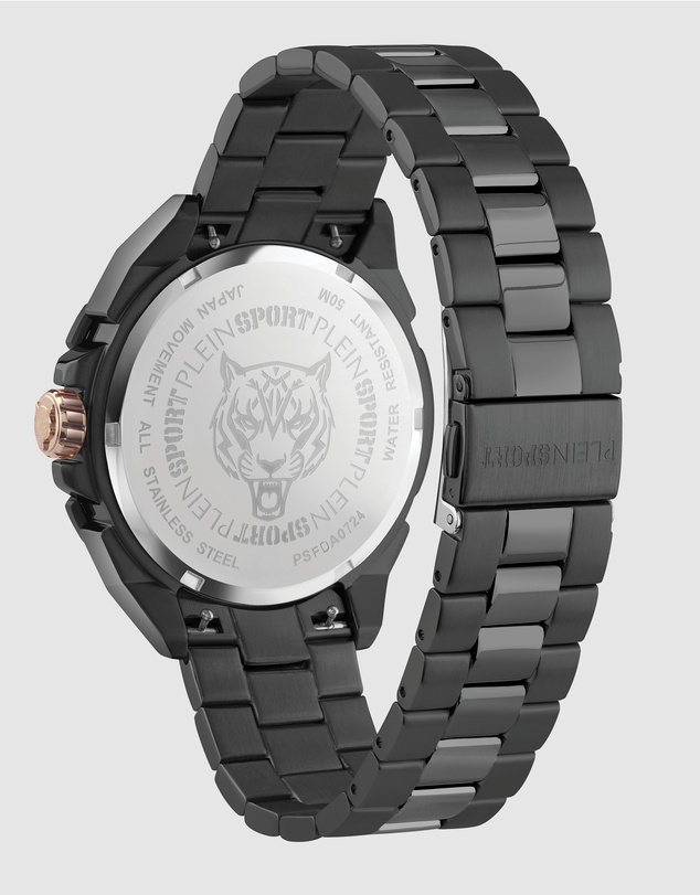 Plein Sport - PLEIN URBAN PULSE 47mm Black dial and Black bracelet