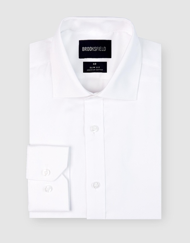 Brooksfield - Royal Oxford Business Shirt