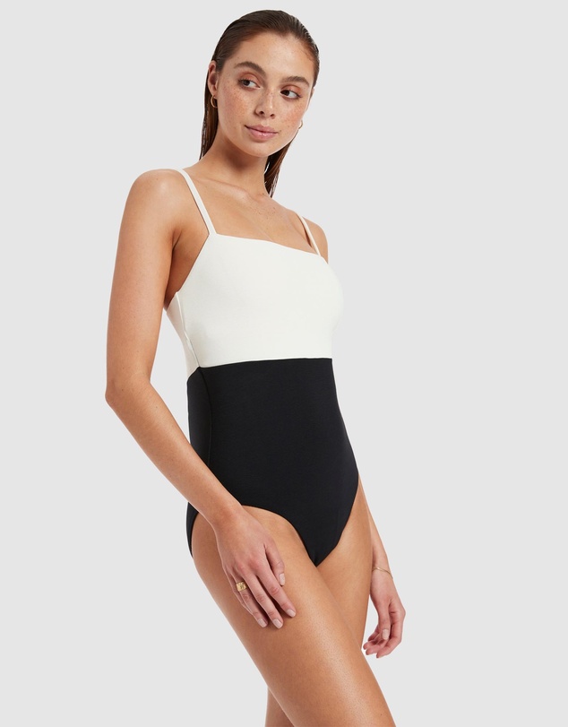 JETS - Versa Rib Minimal Tank One-Piece Swimsuit