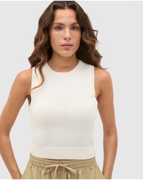 Seed Heritage - Cotton Blend Knit Top