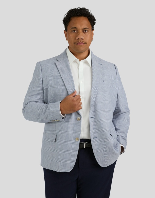 Johnny Bigg - Portofino Linen Check Blazer