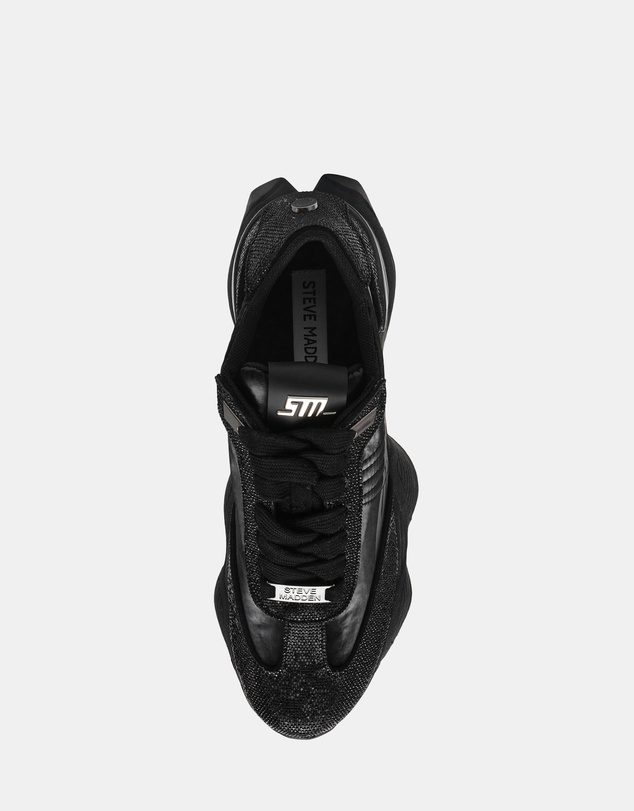 Steve Madden - Setback-R Black Sneakers