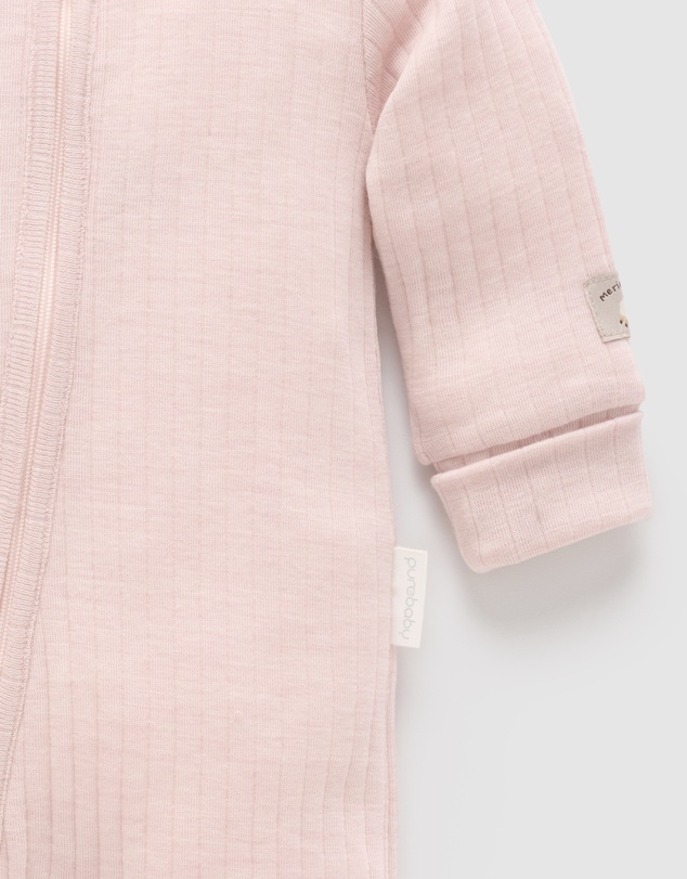 Purebaby - Merino Growsuit -Kids-Babies