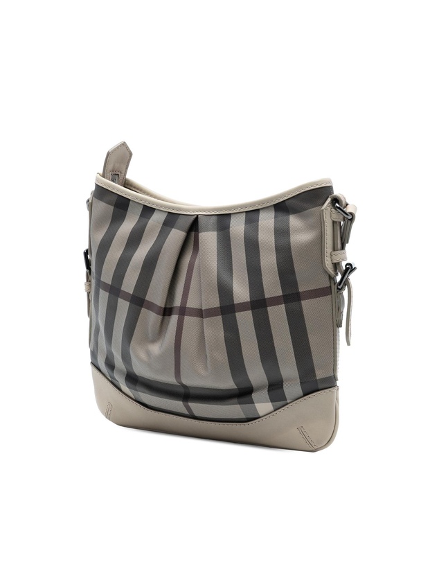 Pre-Loved by Azura Reborn - Pre-Loved Smoke Check Coated Canvas Hartham Crossbody