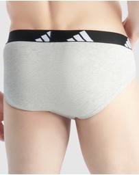 adidas Sportswear - 3 Pack Active Flex Cotton Brief Underwear