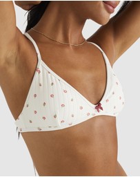 RVCA - Rose Bud Medium French Bikini Bottoms