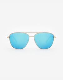 Hawkers Co - HAWKERS - Polarized Karat Clear Blue LAX  Sunglasses for Men and Women UV400