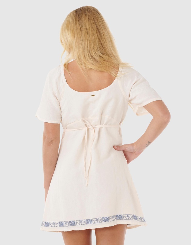 Rip Curl - Oceanic Embroidered Short Sleeve Mini Dress