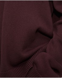 Dazie - Zara V-Neck Cotton Knit Jumper