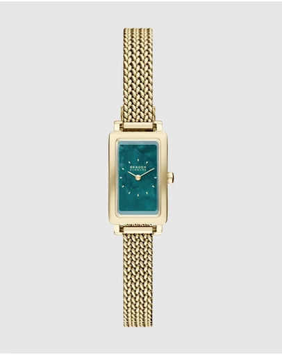 Skagen - Hagen Micro Gold Tone Analogue Watch