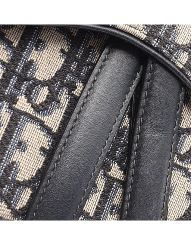 Pre-Loved by Azura Reborn - Pre-Loved Mini Oblique Canvas Saddle Bag