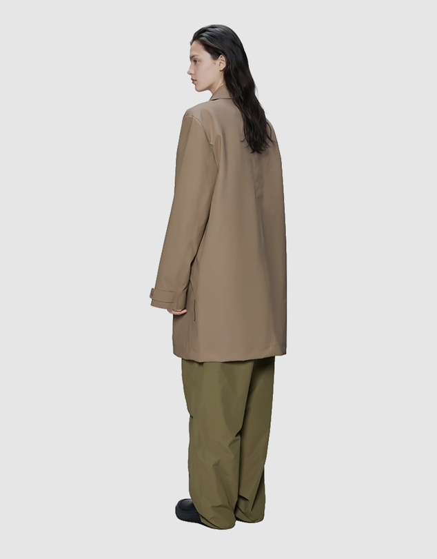 RAINS - Unisex Nara Long Jacket Beige