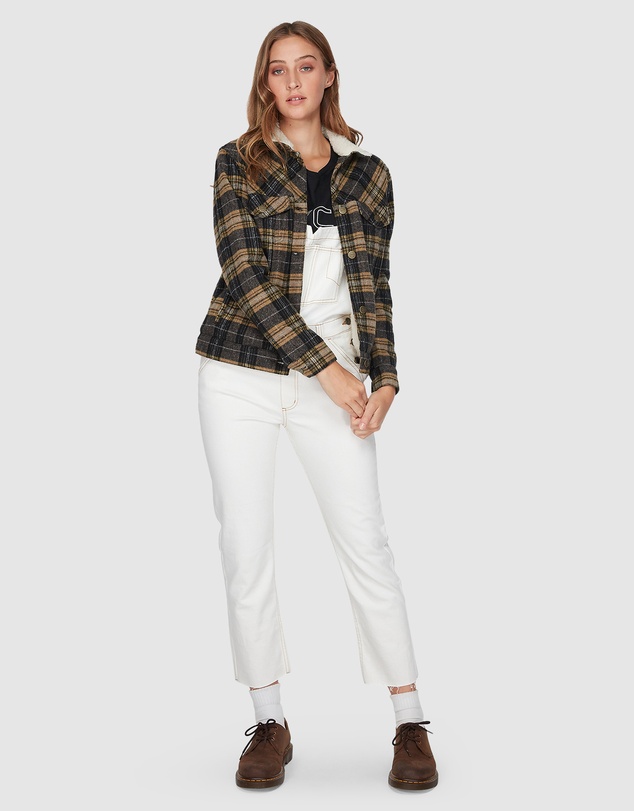 RVCA - Plaid Merc Jacket