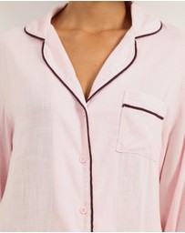 Atmos&Here - Ava Linen Blend Long PJ Set